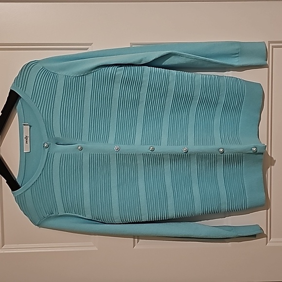 New Redy Pearled Women's Cardigan sz small - Picture 8 of 8